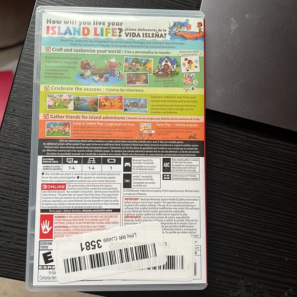 ACNH Nintendo Switch game - Picture 2 of 2